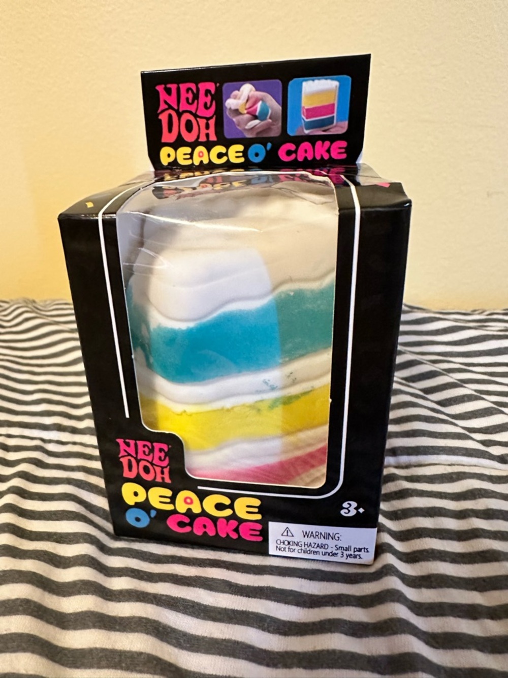 Peace O' Cake Scented Squishy Toy - White, Blue, Yellow, Pink- offers welcome!